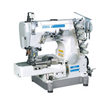 QS-600-02 high quality energy saving cylinder bed direct drive rolled edge high speed interlock industrial sewing machine